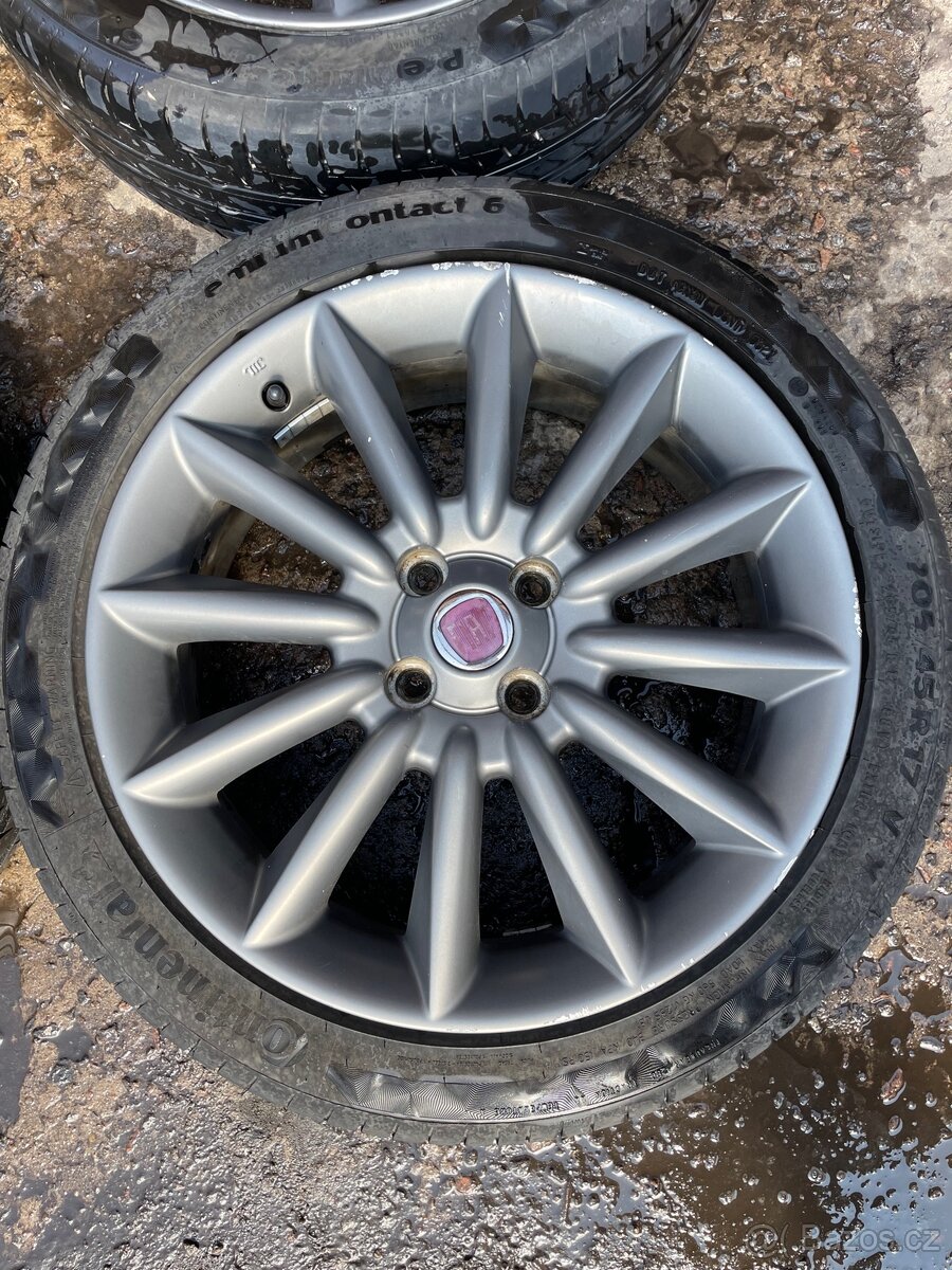 Sada Alu disku Fiat R17 - 5