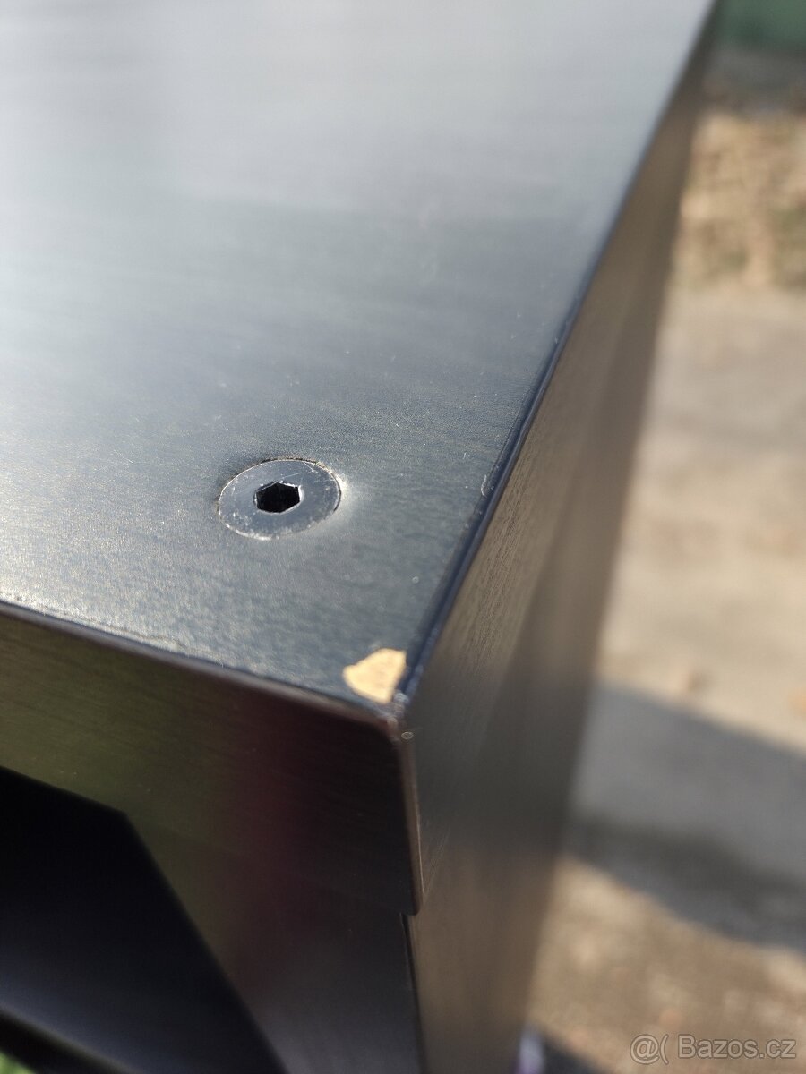 Knihovna tmavě hnědá - 5