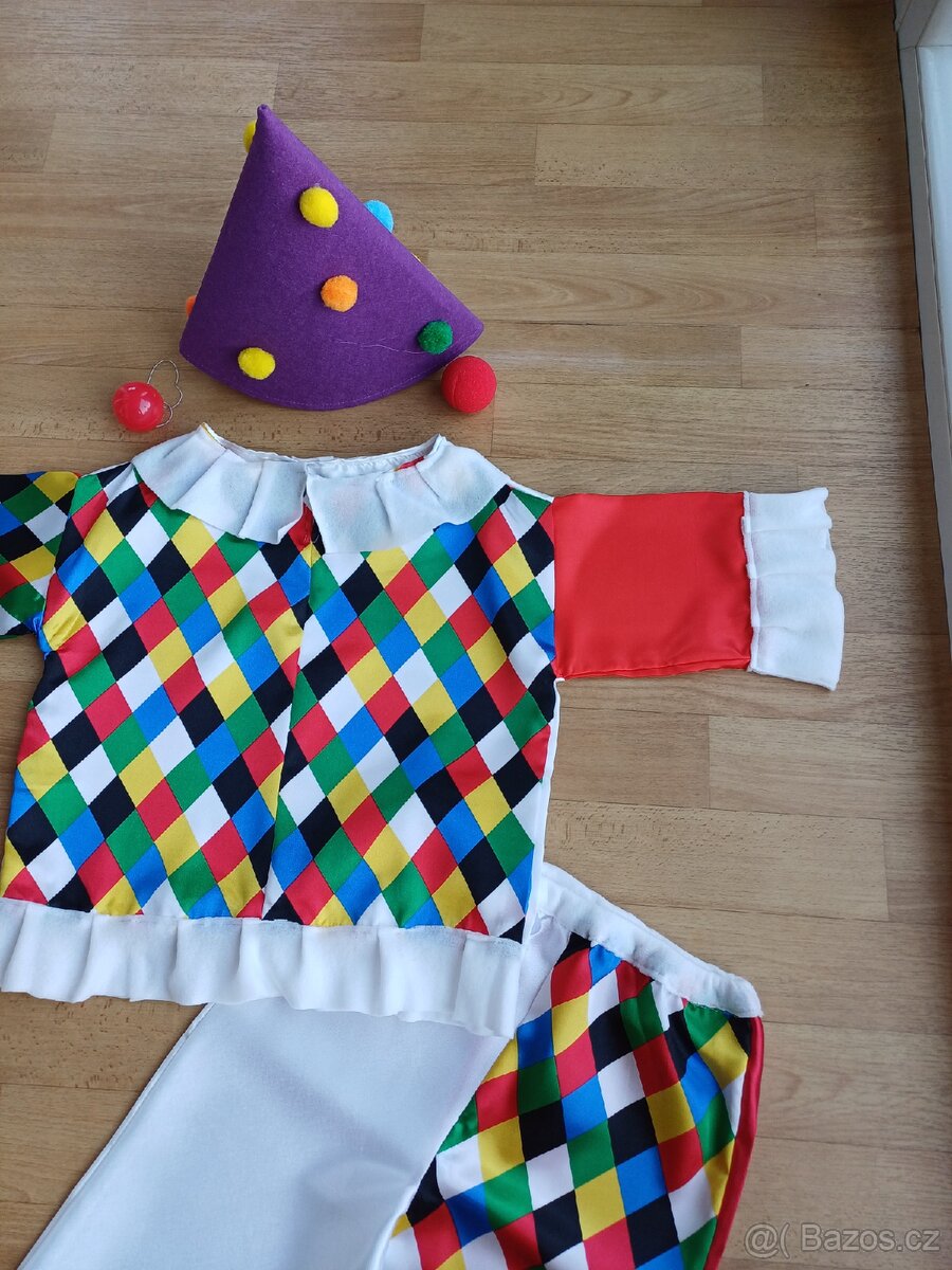 Kostým KLAUN č.3 vel.6-8 let - 5