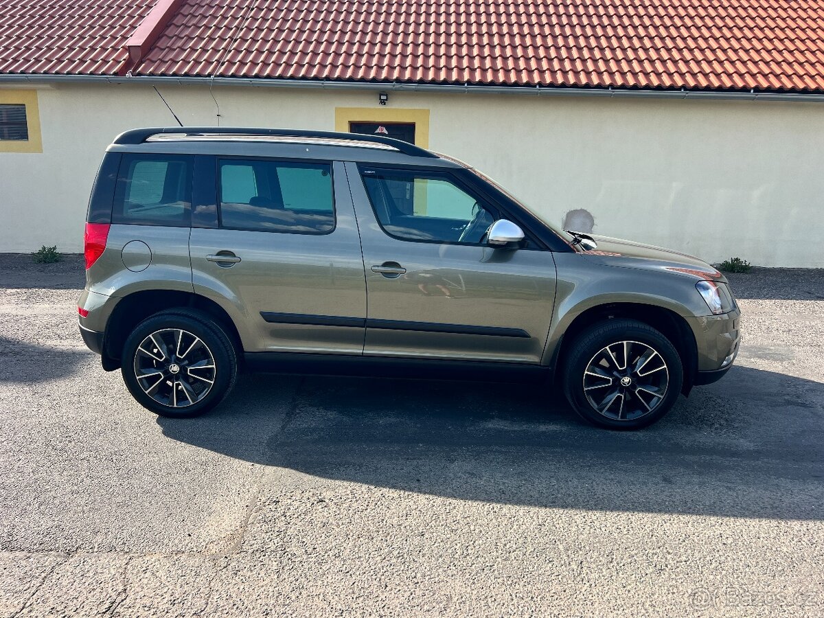 ► ŠKODA YETI 2.0 TDI CR 125KW 4x4 XEN-LED-NAVI-WEBASTO TAŽNÉ
