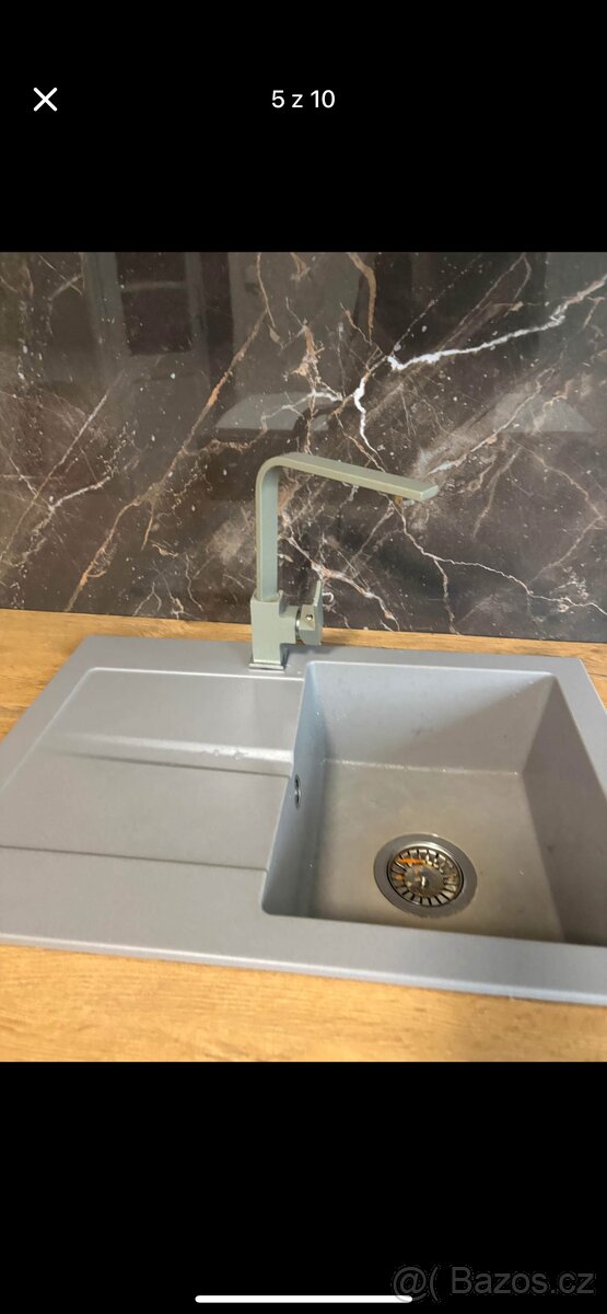 Kuchyňská linka komplet s dřezem a baterii - 5