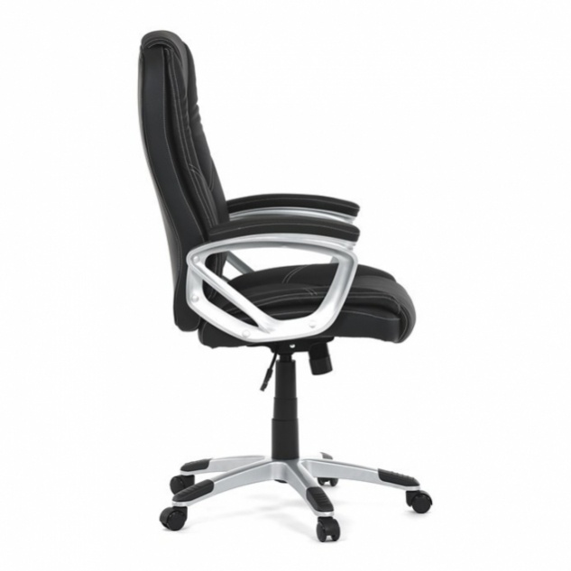 Kancelářské křeslo KA-Y282 BK v černé ekokůži - 5