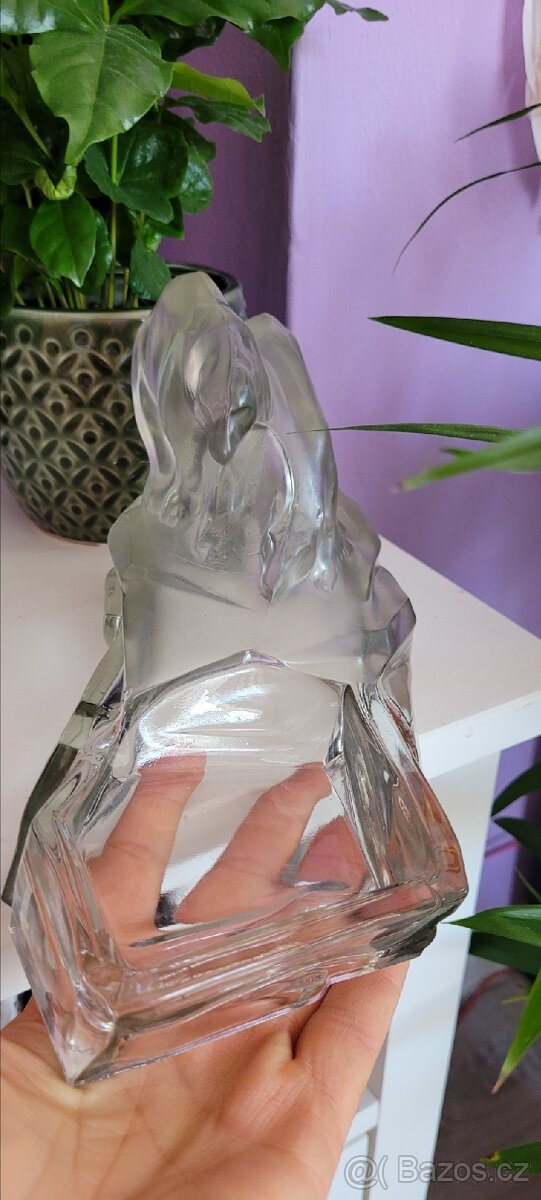 Skleněný popelník s medvědy - 5