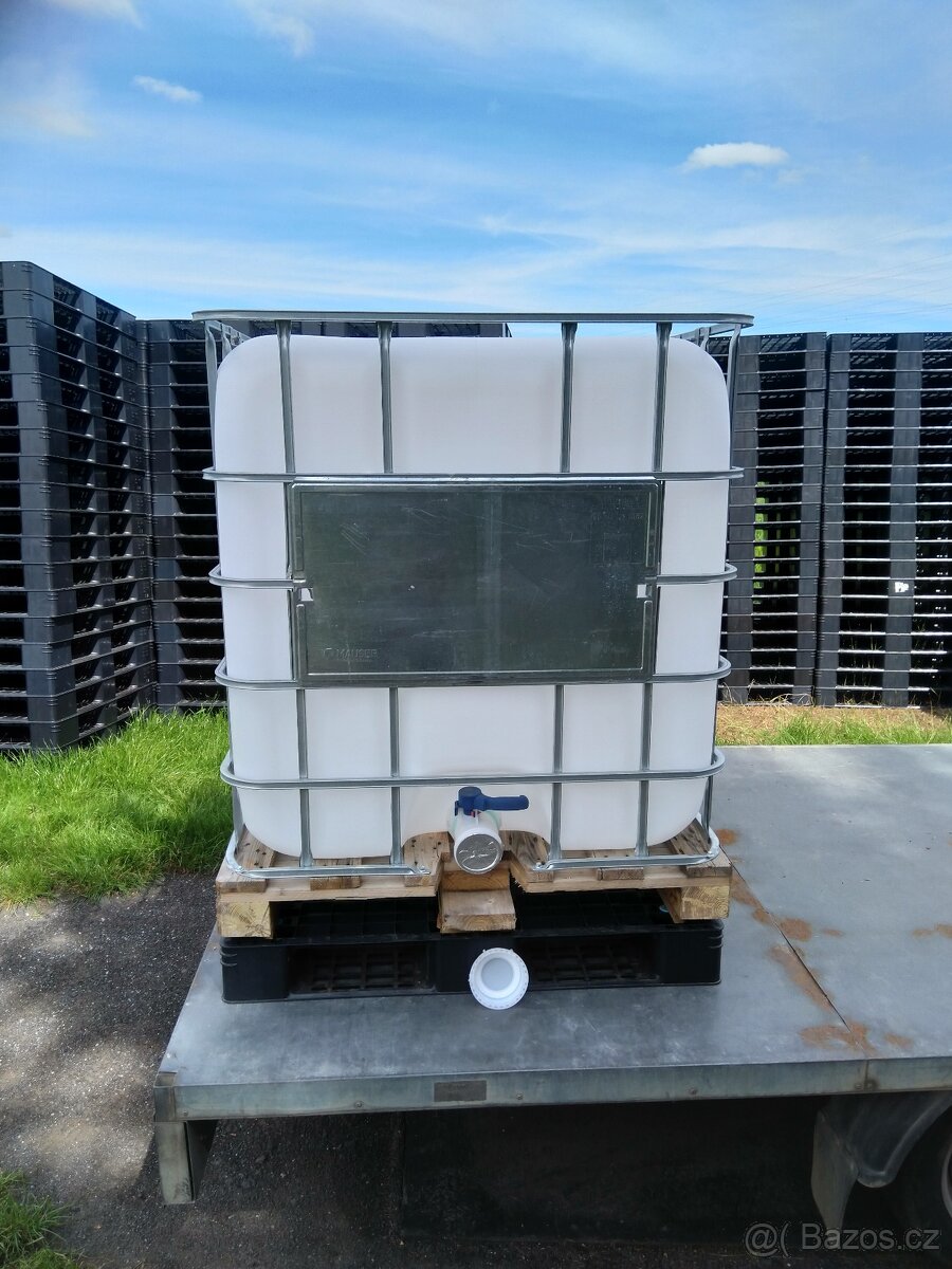 Nádrž na 1000 litrů, NEPOUŽITÉ, i na pitnou vodu - 5