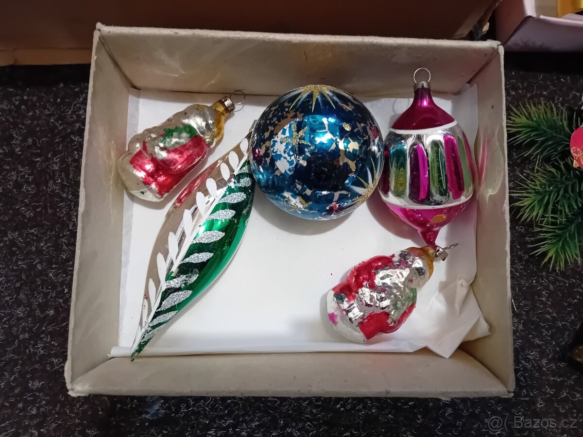 Retro vánoční ozdoby - 5