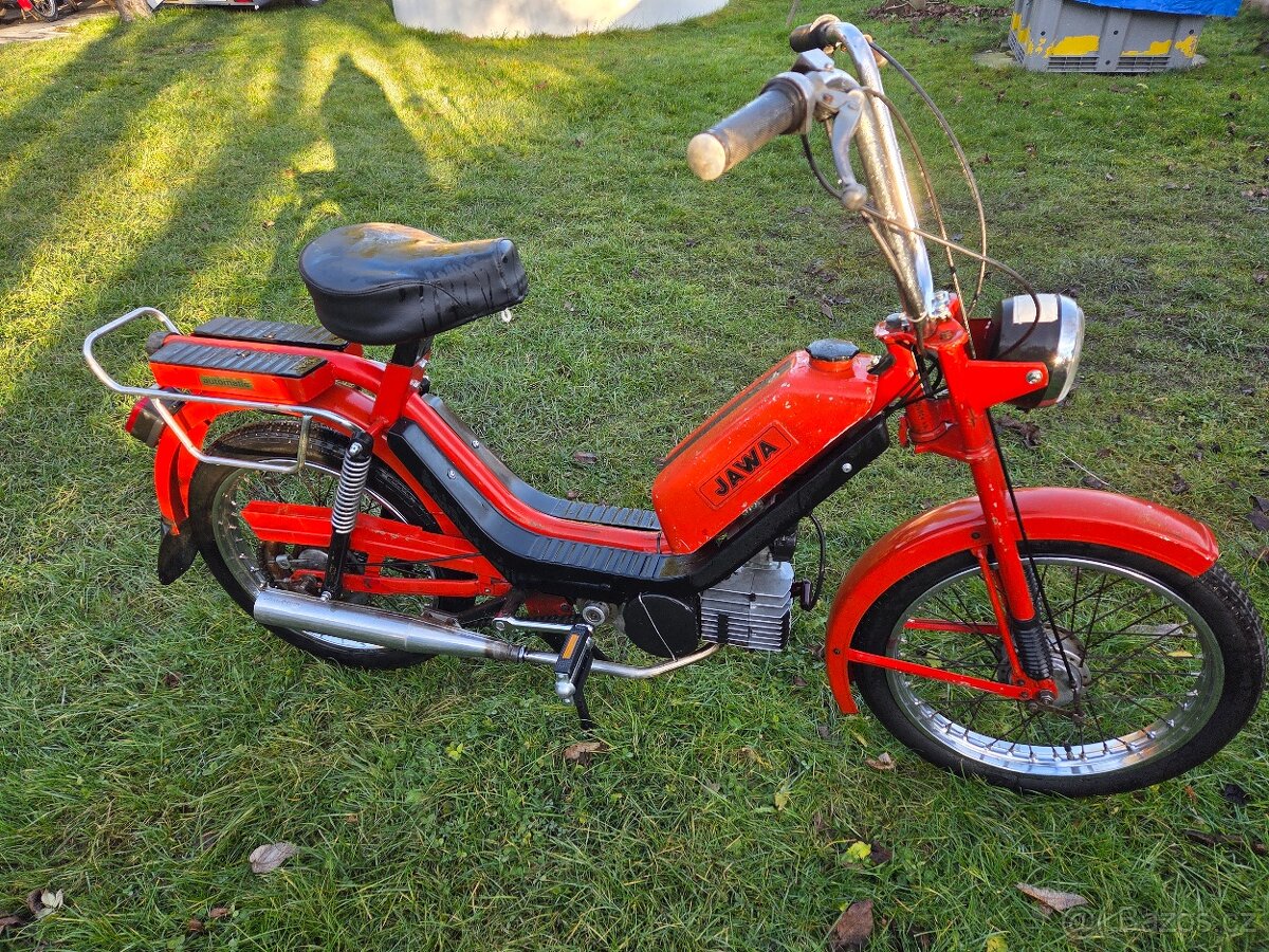 Babetta 210 s kartičkou, červená, původní, FUNKČNÍ č.10 - 5