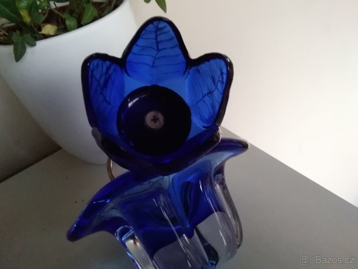 dva svicny-hutni sklo - 5