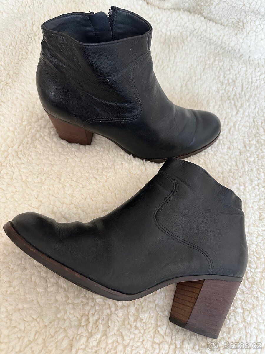 Kozačky kůže 39/6 Paul Green - 5