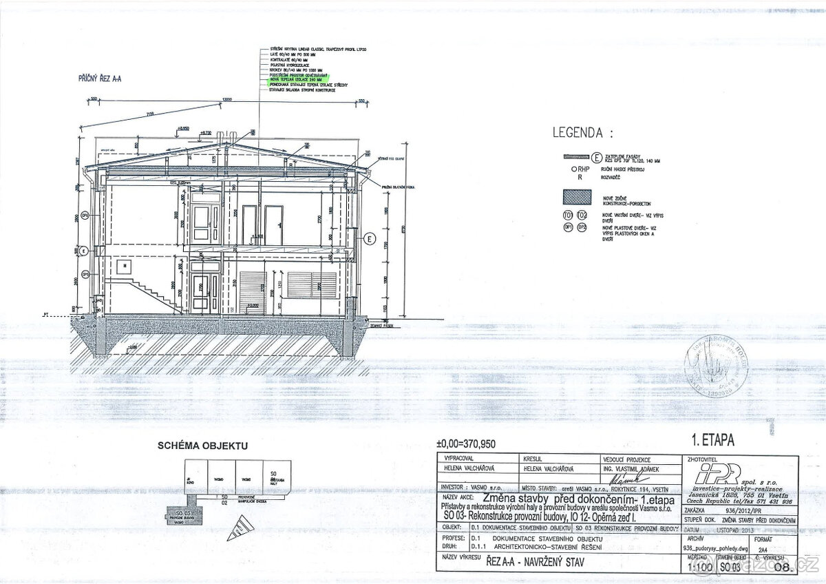 PRONÁJEM ČÁSTI NEBO CELKU BUDOVY - 5