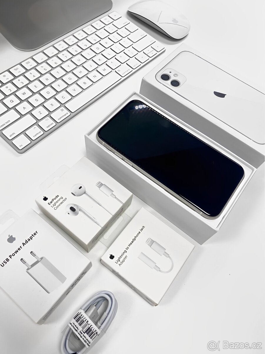 iPhone 11 White BATERIE 100% TOP - 5