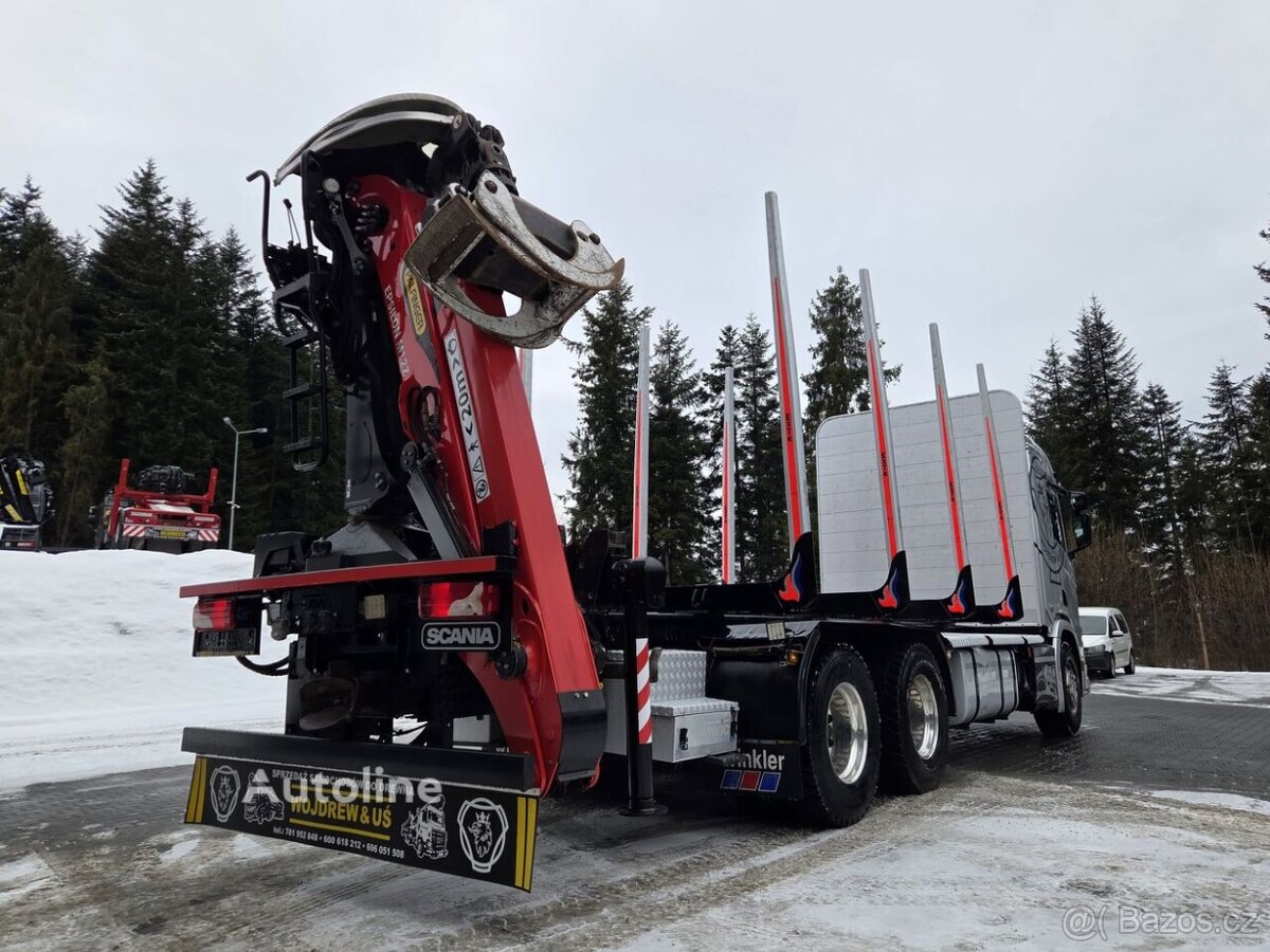 Scania R580 V8 do drewna lesovuz - 5
