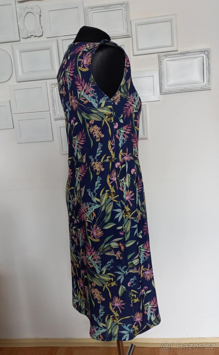 Letní barevné šaty - 5