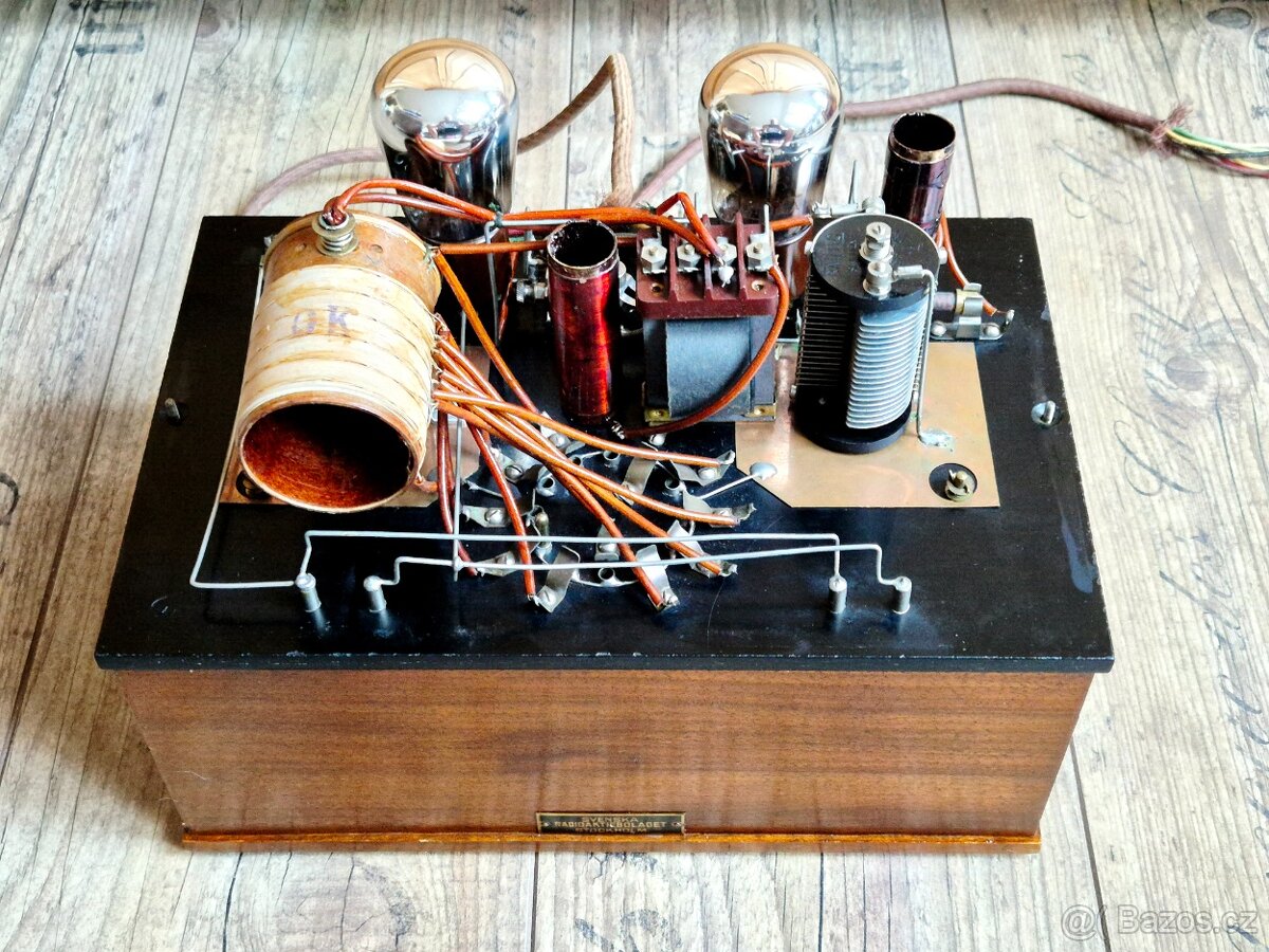 Starožitné rádio Radiola M60, 1927-1928 - 5