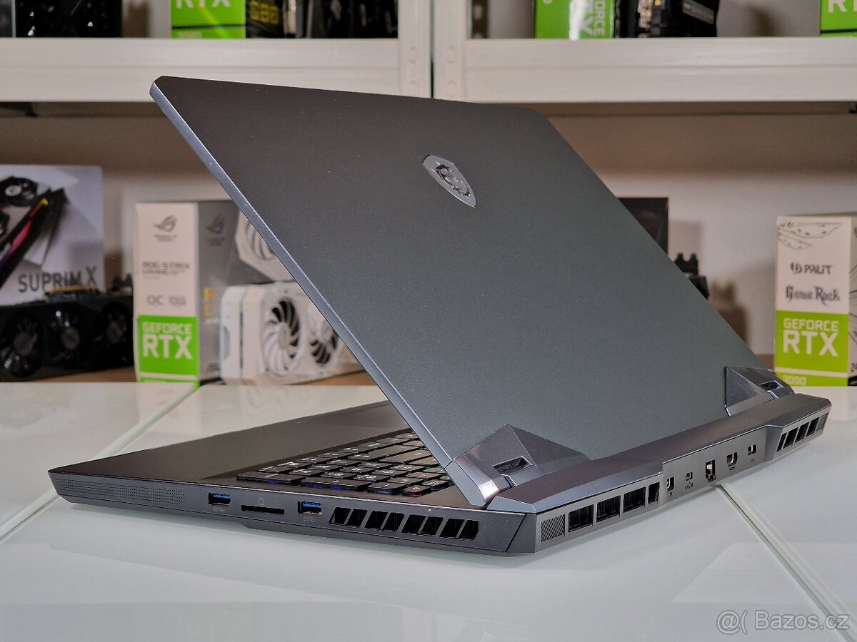 Herní notebook MSI RAIDER | RTX 3080 16GB | i9-11980 | 360Hz - 5
