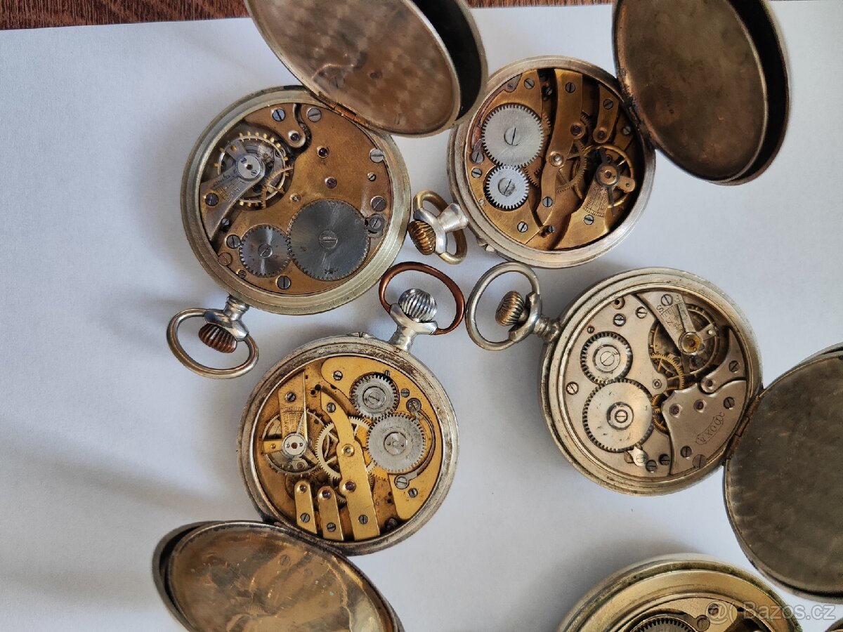 8x kapesni hodinky DOXA CORTEBERT NATALIS - 5