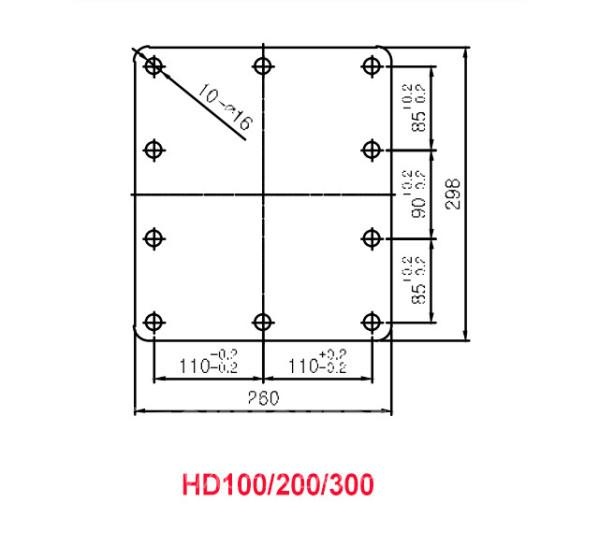 BOURACÍ KLADIVO HARDY HD/DB300 2,5-4,5T 180KG, CAT B4 - 5