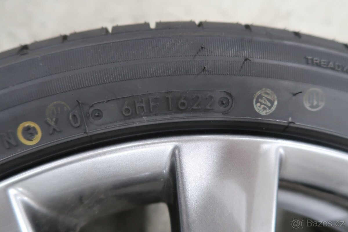 Letní komplet kola originál pro Mazda 3, pneu 215/45 R18 - 5