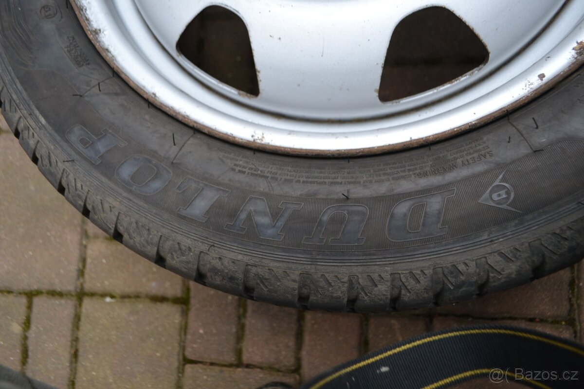 VW T5,T6(6.1) - skoro NOVÉ letní kola 215/60R17C GOODYEAR - 5