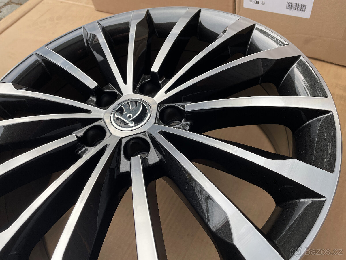 NOVÉ ALU ŠKODA KODIAQ TRINITY Black 7x18 ET43 - 5