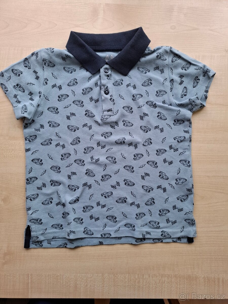 Dvě dětské trička a tílka velikosti 110/116 - 5