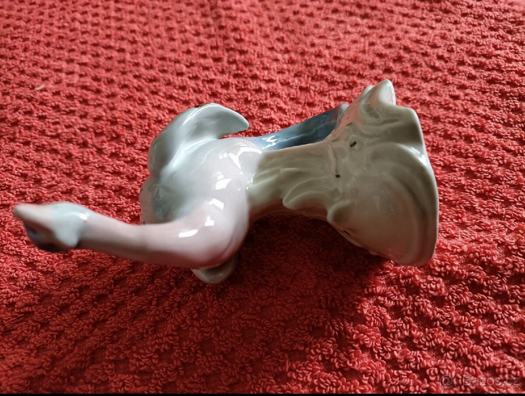 Páv, porcelánová soška - 5