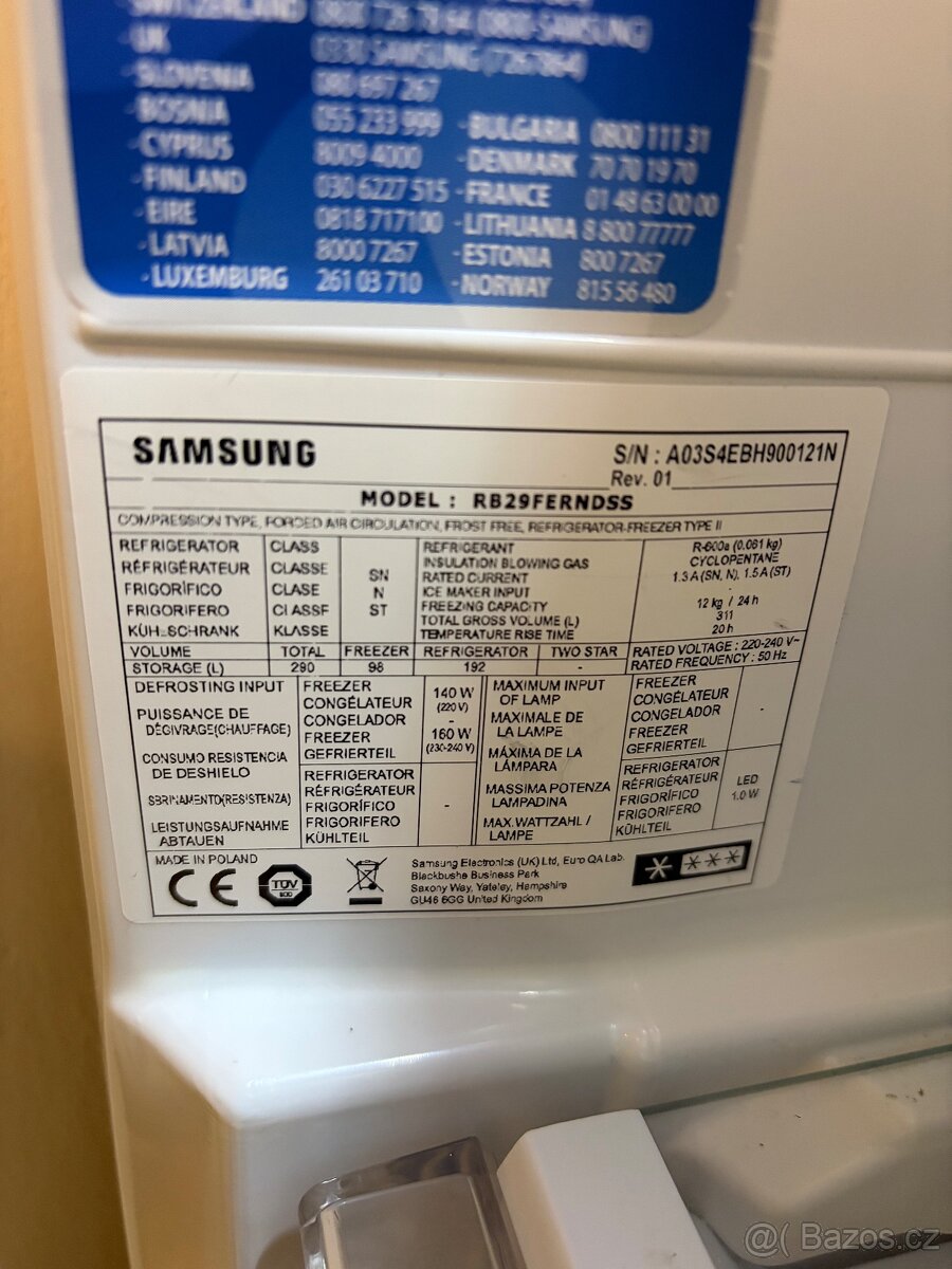 LEDNICE S MRAZÁKEM SAMSUNG - 5