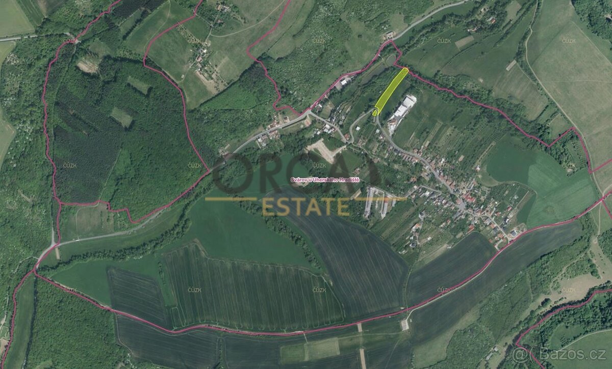 0,28 ha pozemků v k.ú. Svárov u Uherského Hradiště - 5