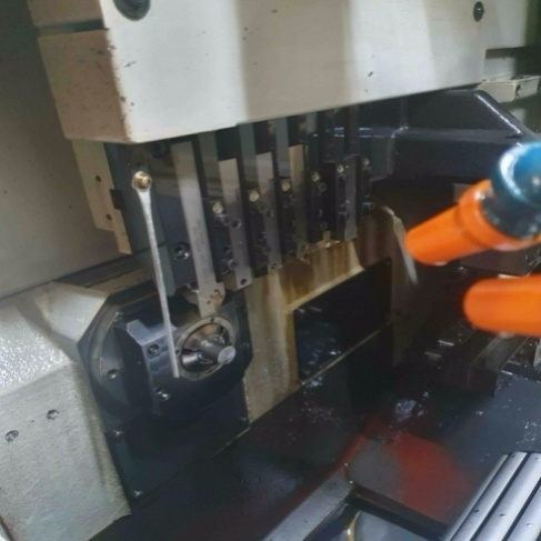 CNC dlouhotočný automat GOODWAY SW-32, rok výroby 2017 - 5