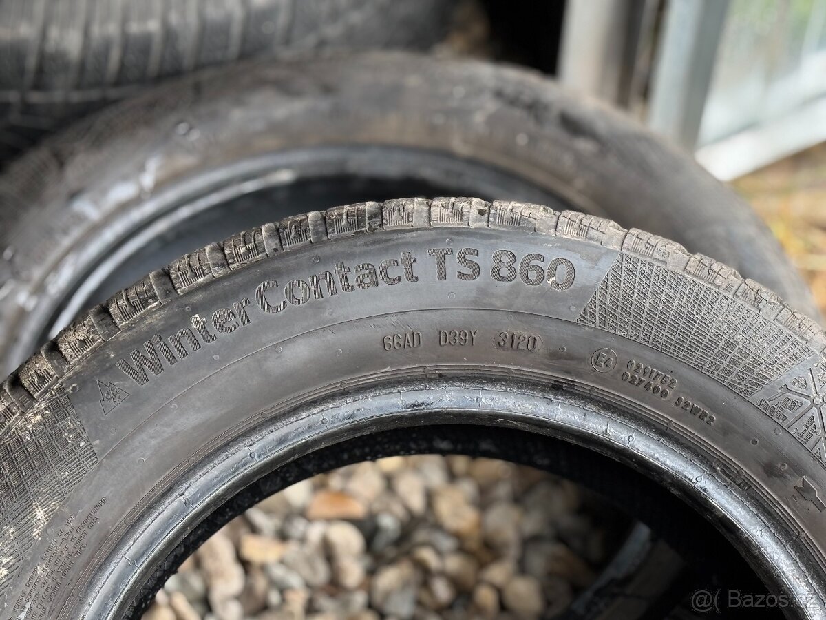 185/65/15 - Continental zimní pár pneu - 5