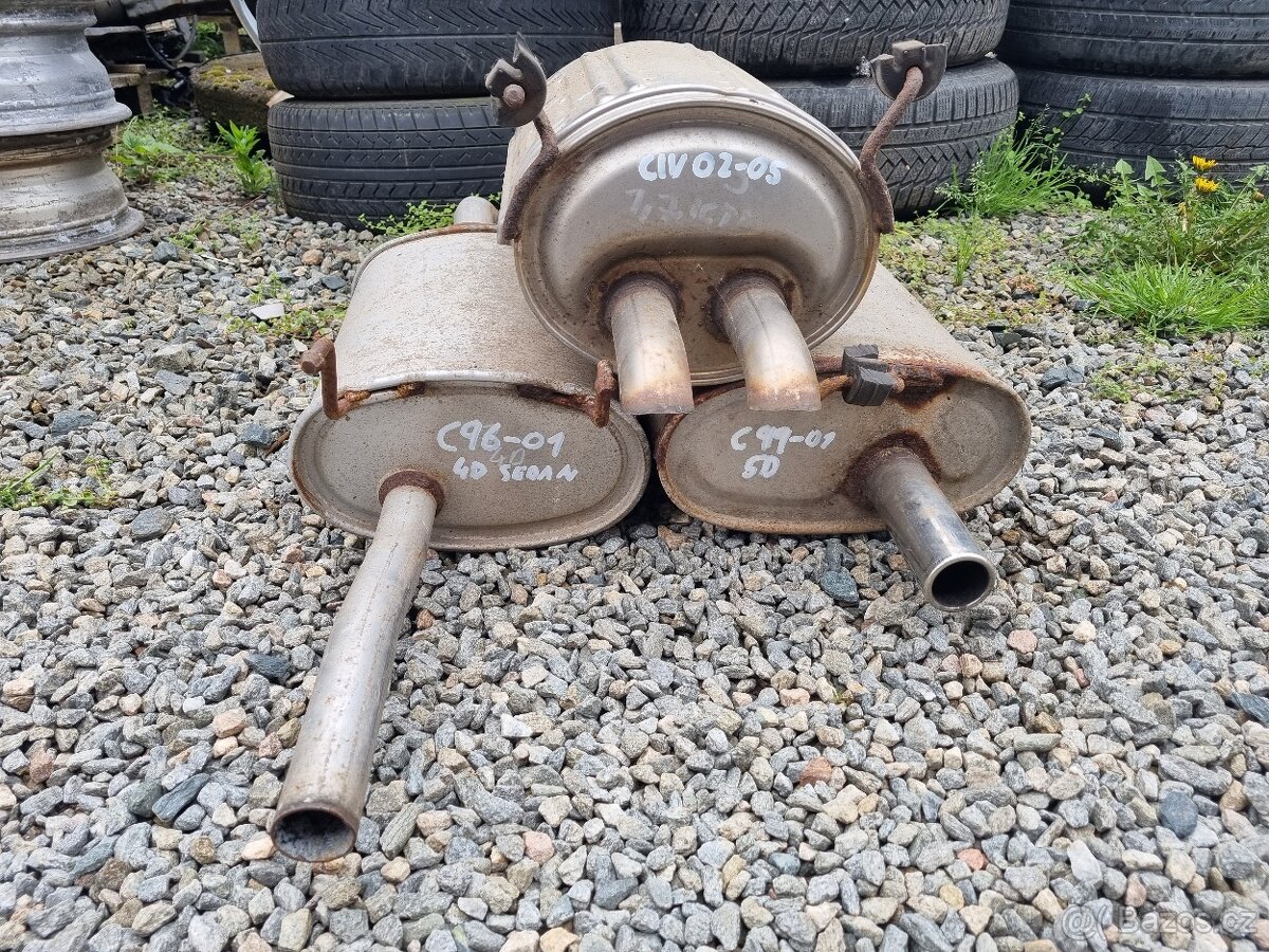 Honda zadní díl výfuku tlumič - 5