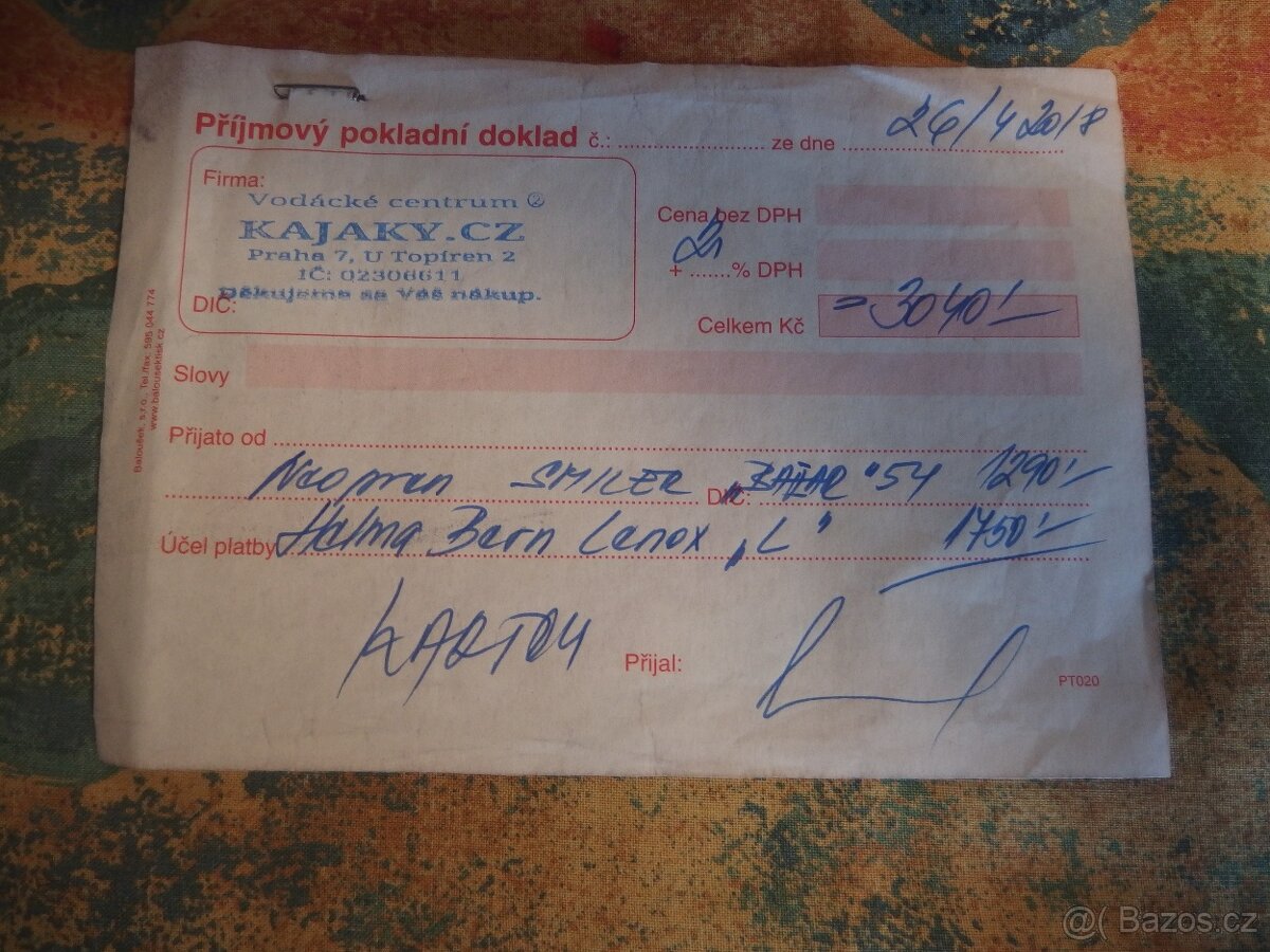 Prodám dámskou vodáckou přilbu Bern Lenox - 5