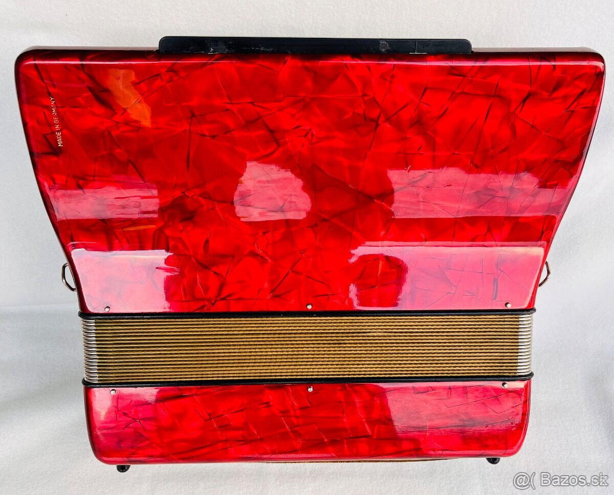 Predám akordeón Hohner Verdi II N- 96 Basový - Made in Germa - 5