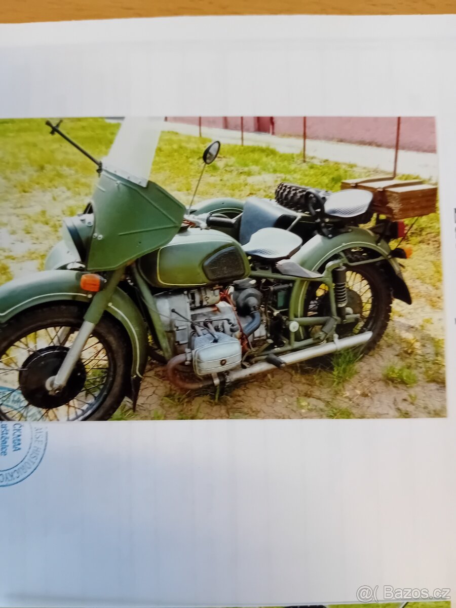 MOTOCYKL DNĚPR MT 10 - 5