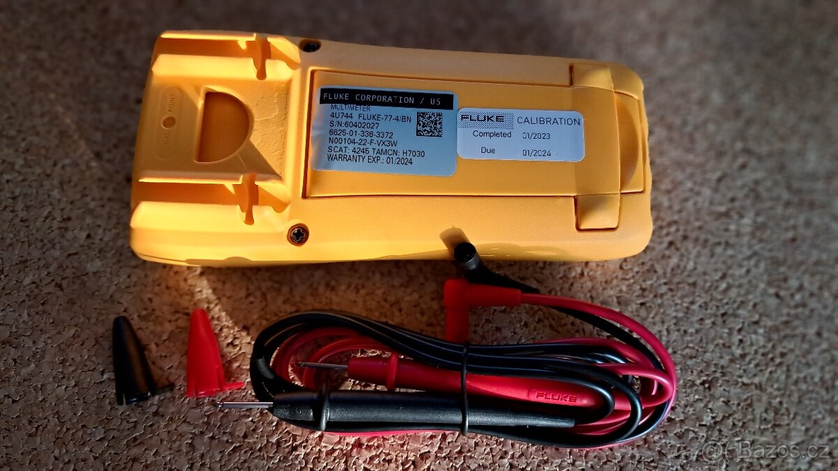 NOVÝ profi multimetr Fluke 77IV (ne 177 vyroben 01/23) - 5