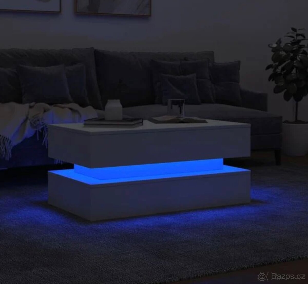 Konferenční stolek s osvětlením 1/2 roku používám - 5