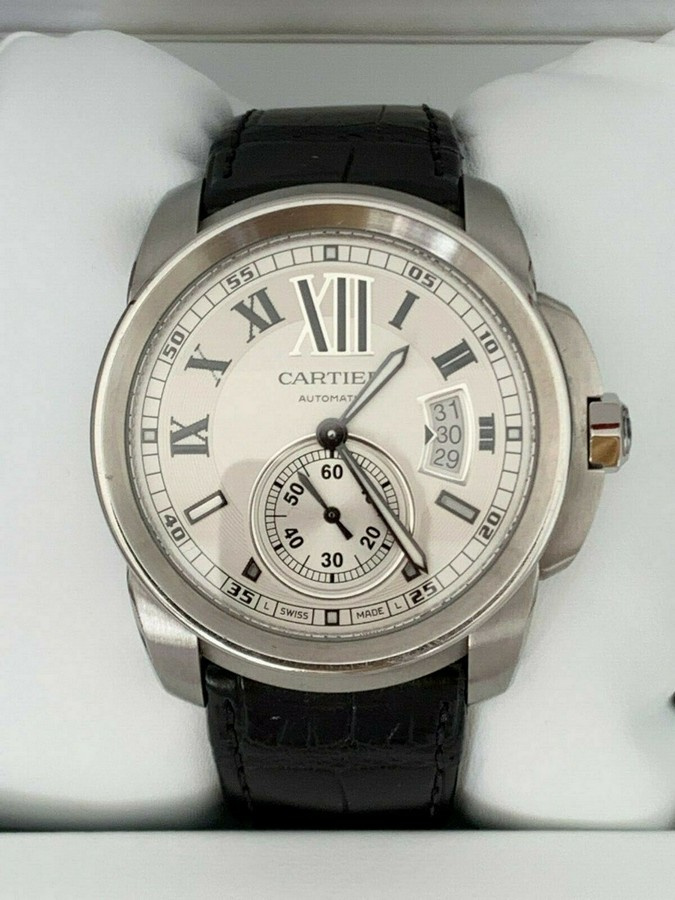Pánské náramkové hodinky Cartier Calibre, velký model - 5
