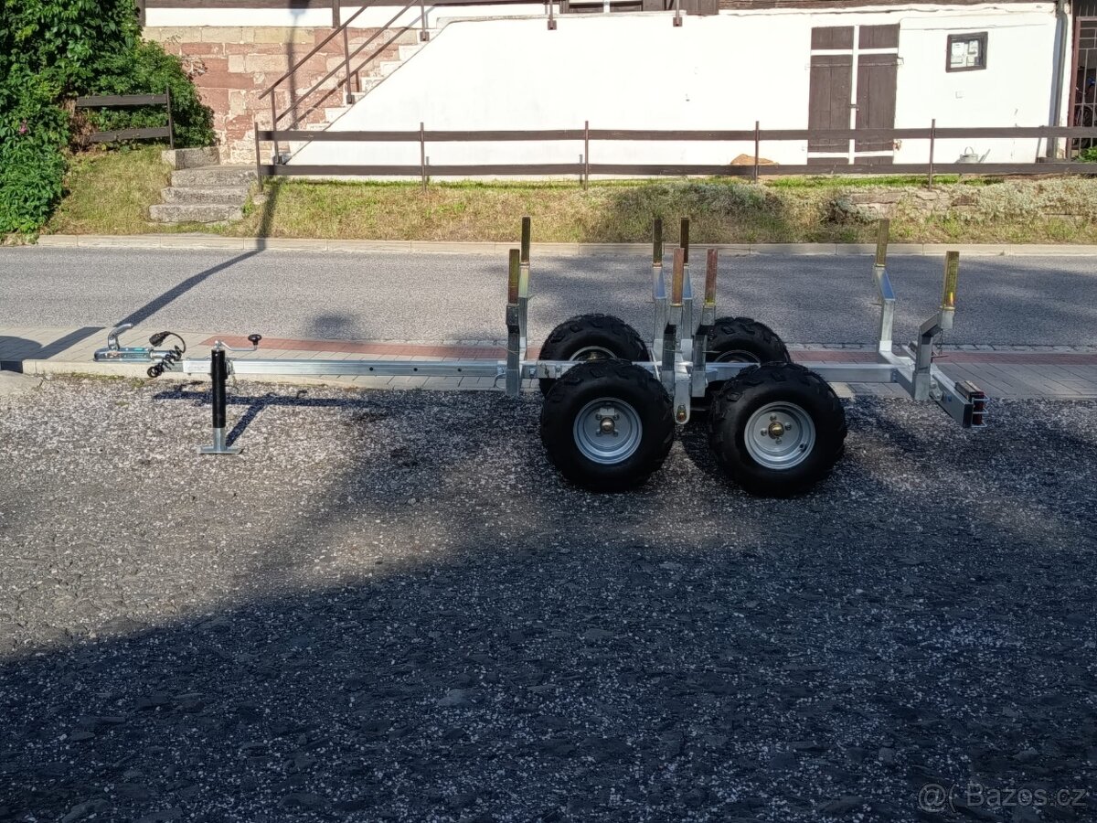 Vyvážečka za čtyřkolku/malotraktor s SPZ - 5