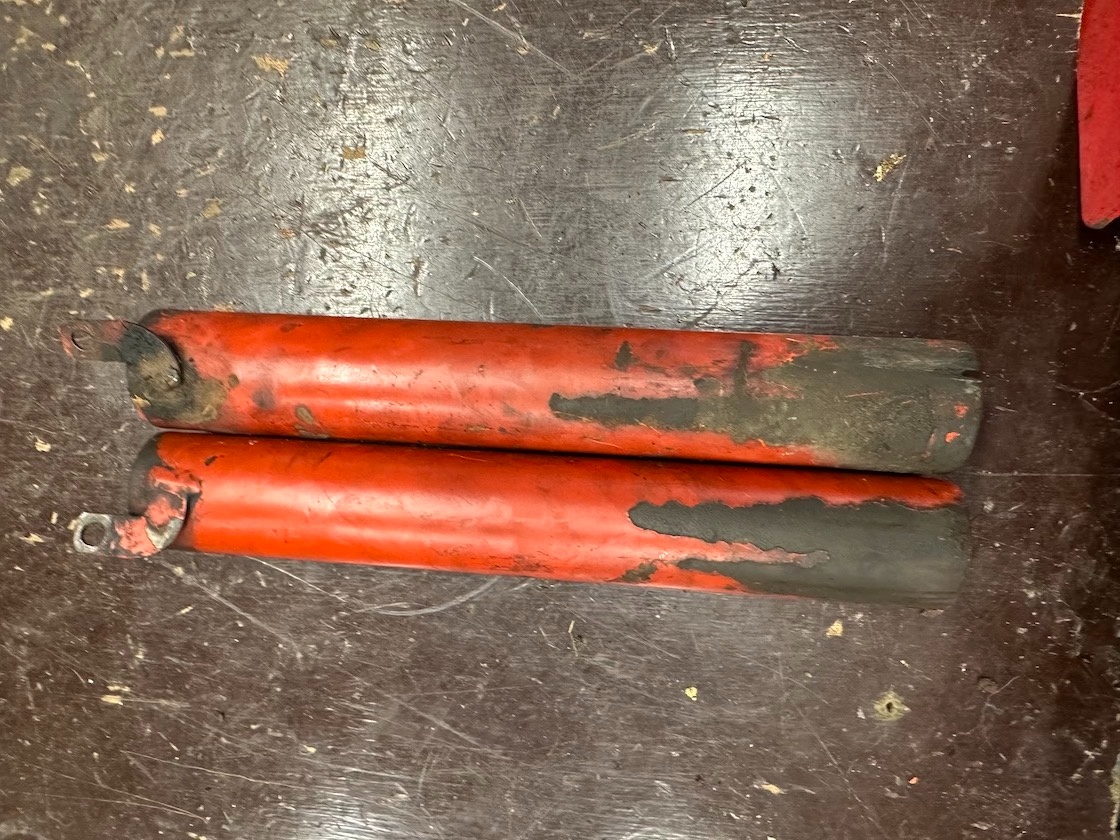 Predám kryty pružiny 32cm polbuben JAWA 250 350 kývačka - 5