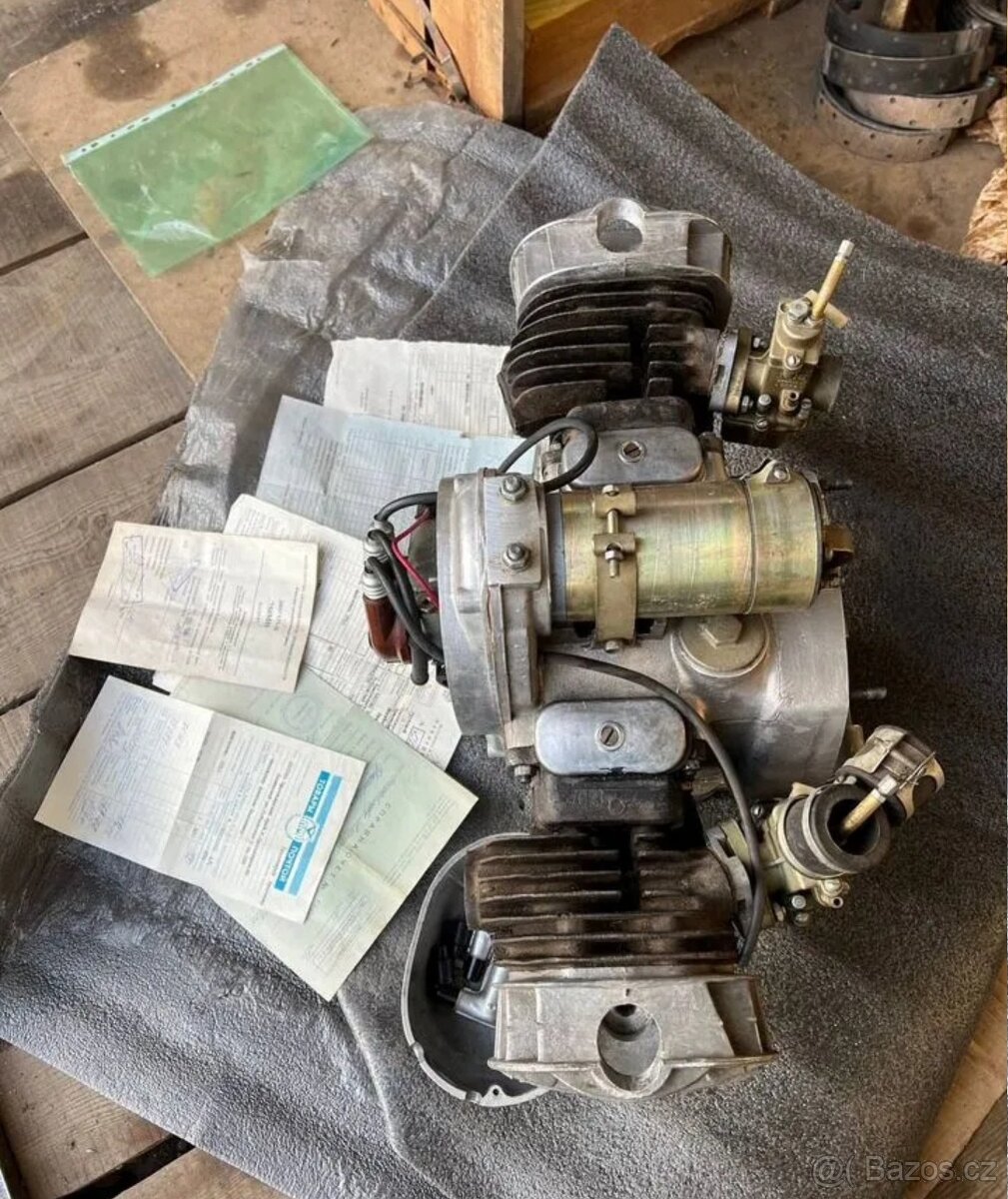 Originální nové motory z vojenského depozitu Dněpr K750 - 5