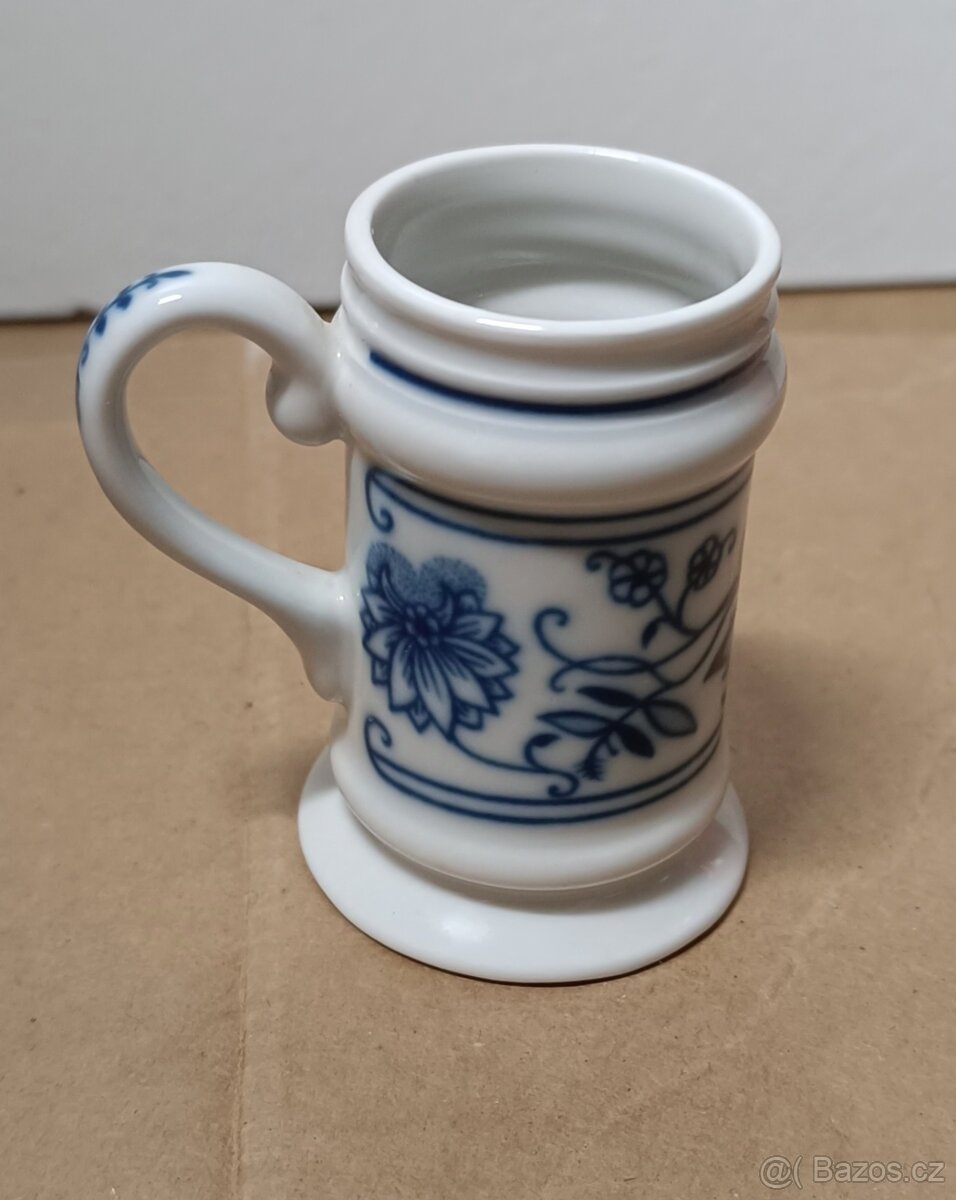 Prodám porcelánový panák značky LEANDER (ČR). - 5