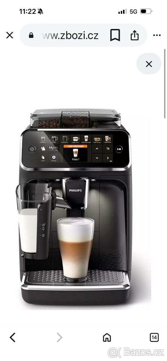 Kavovar automaticky Philips 5400 - 5