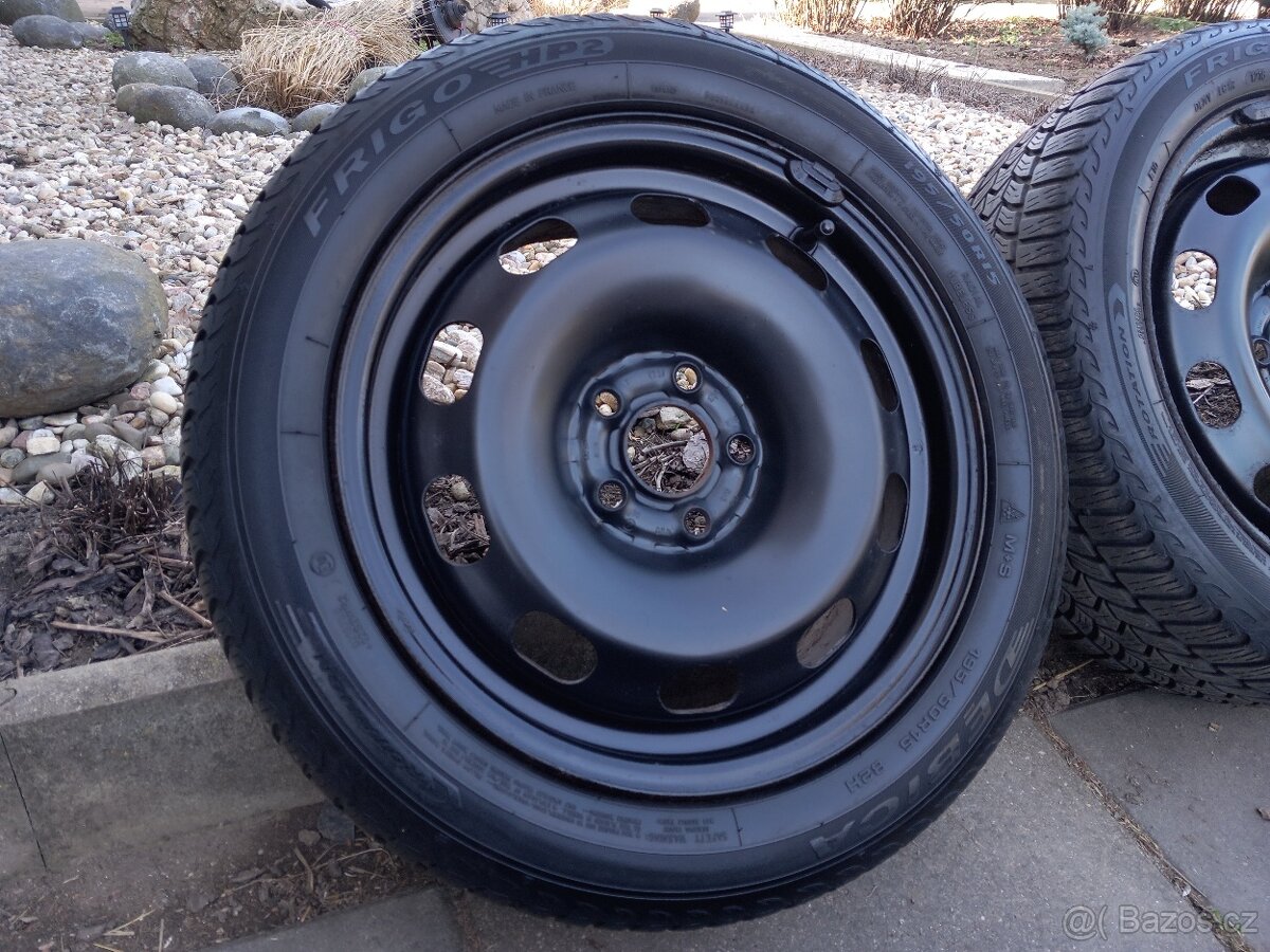 Disky, pneu sada 6,5Jx15 H2, ET 38 - 5