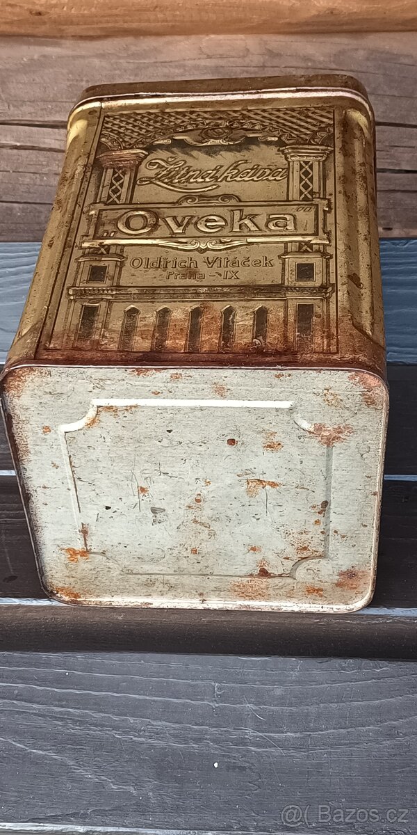 OVEKA - velká plechovka na žitnou kávu - 5