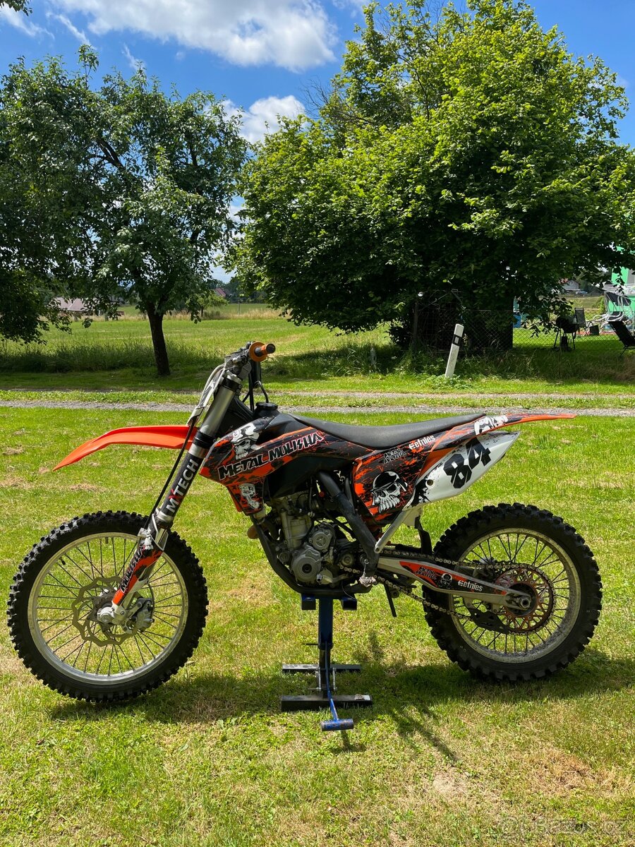 KTM SX-F 250 4 stroke 2017  stříkačka startér