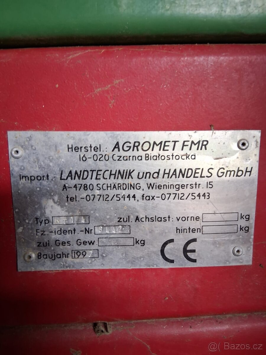 Rozmetadlo hnoje - 5