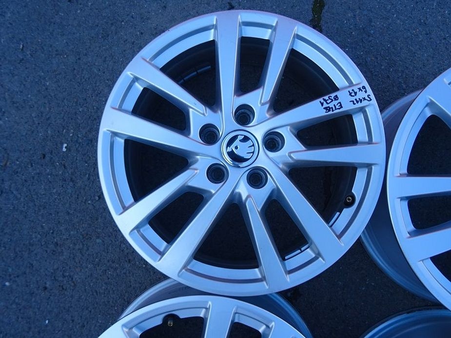 Alu disky origo Škoda, VW, 17", 5x112, ET 48, šířka 6J - 5