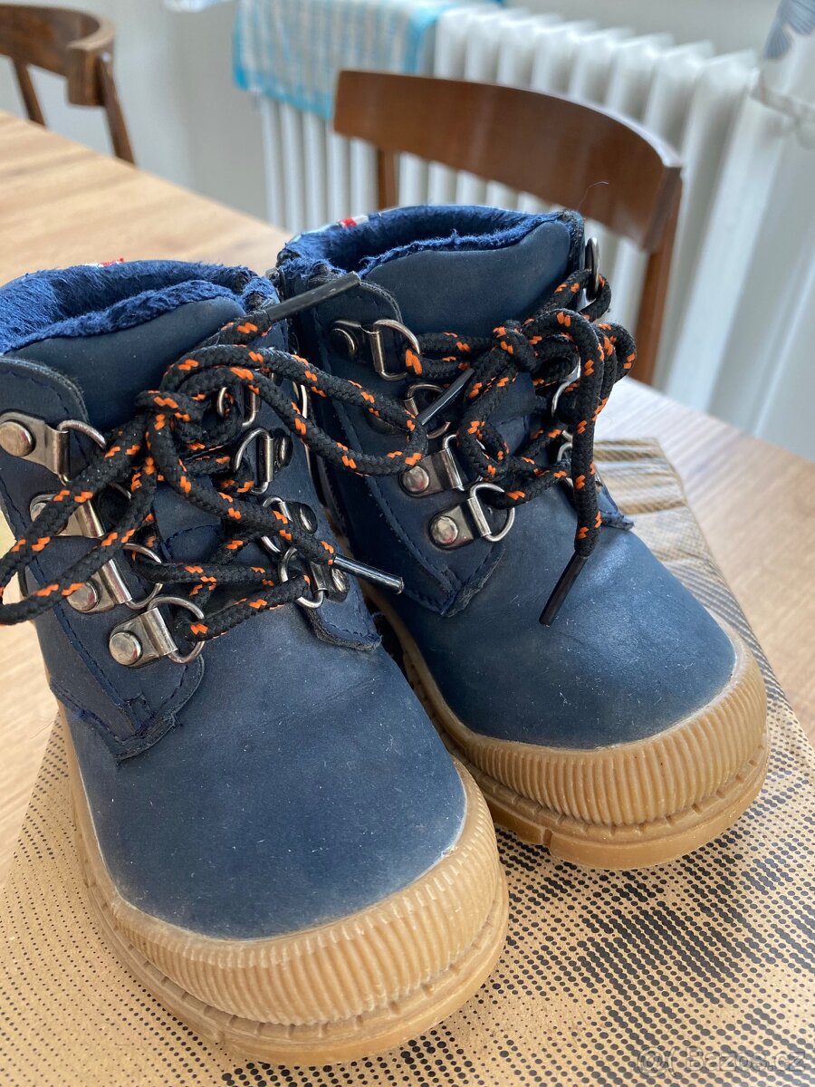 Kotníčkové podzimní/zimní boty vel. 23 - 5