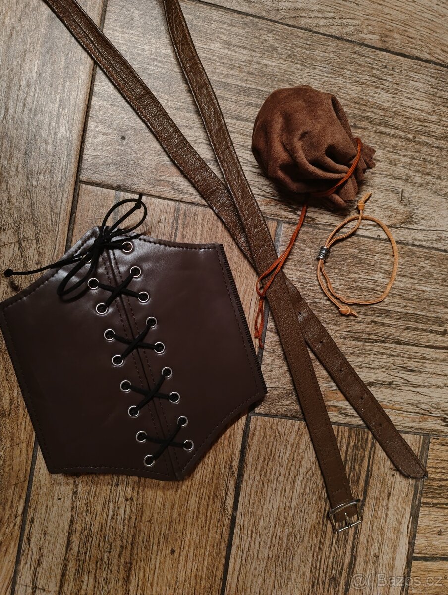 Kostým středověk šenkýřka S/M - 5