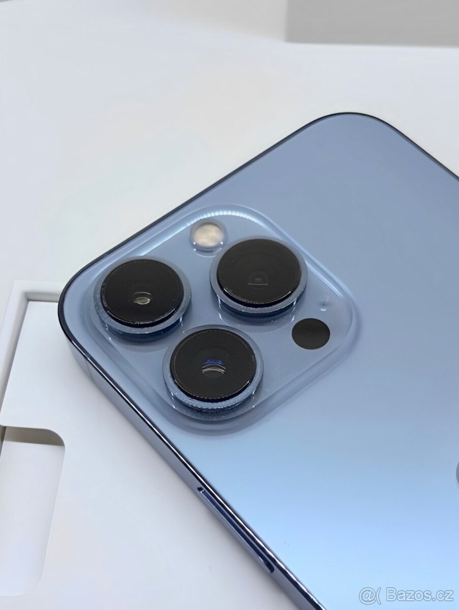 iPhone 13 Pro Max Sierra Blue BATERIE 100% TOP - 5