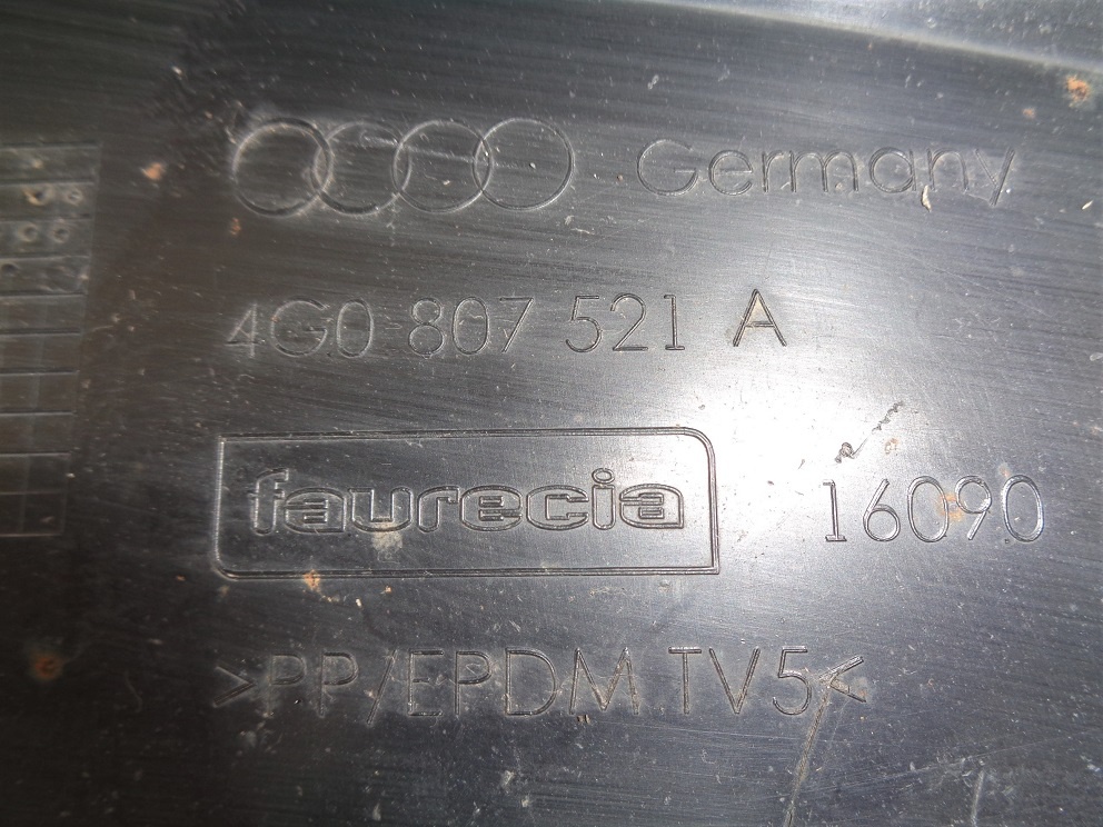 Audi A6 4G / C7 r.v. 2011 - 2014 difuzor zadniho nárazníku - 5